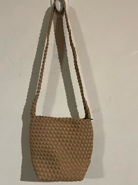 Naghedi tan shoulder bag